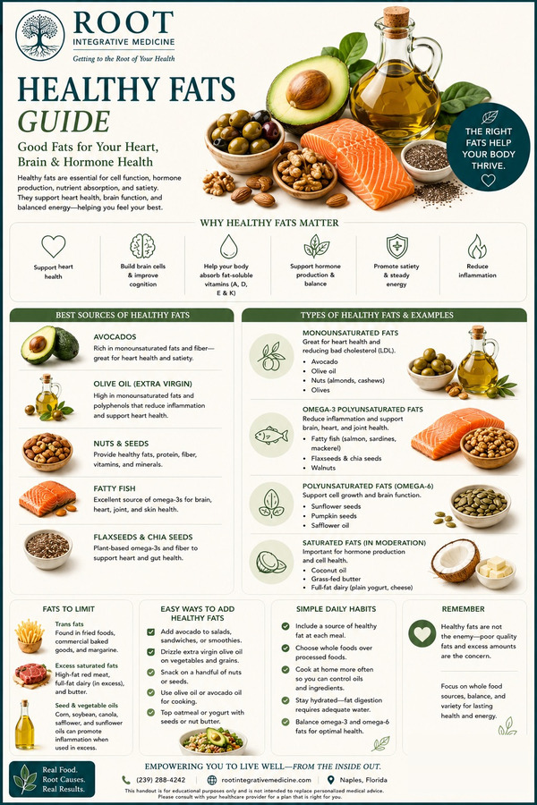 Healthy fats guide